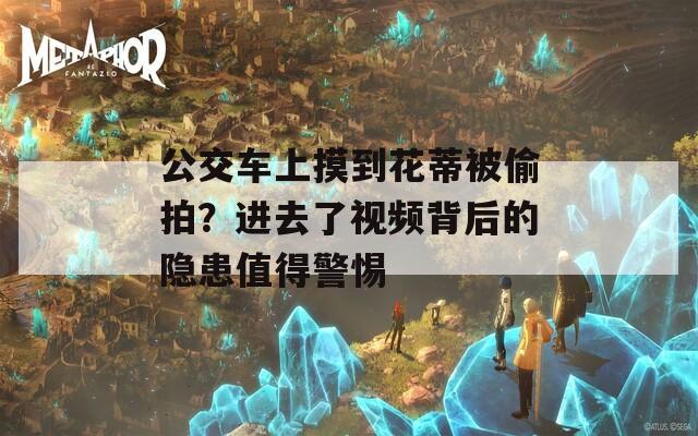 公交车上摸到花蒂被偷拍？进去了视频背后的隐患值得警惕